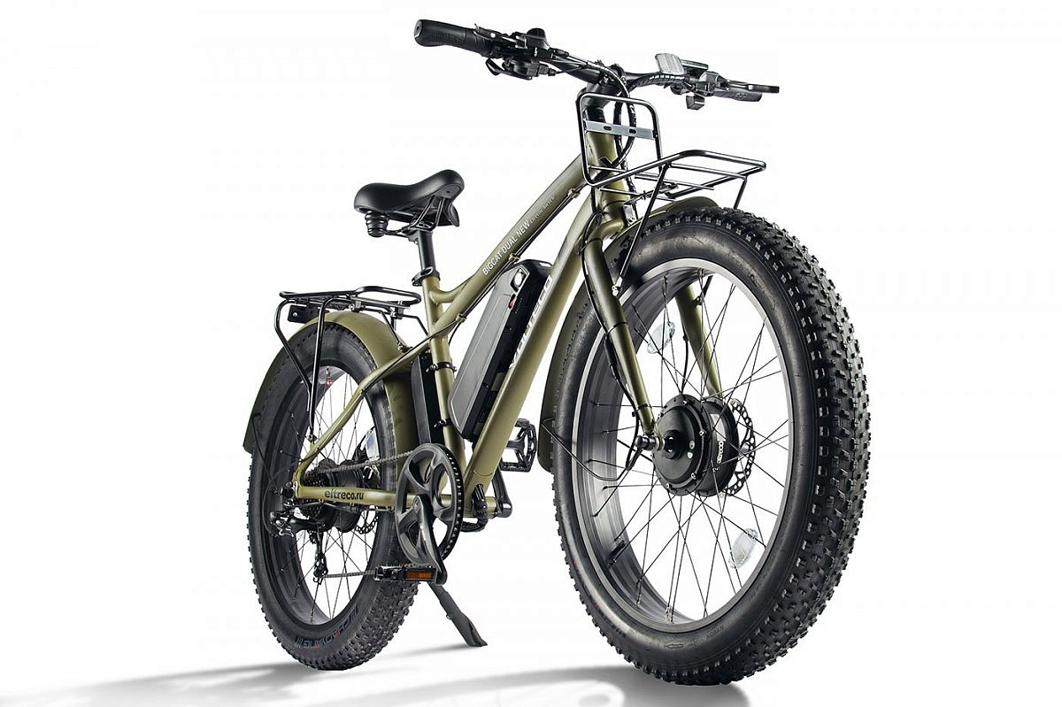 Электровелосипед VOLTECO BIGCAT DUAL NEW (Черный-2307)