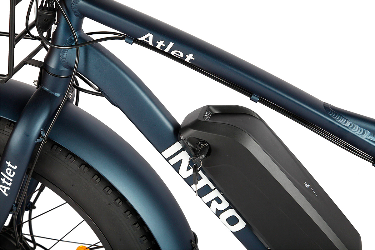 Электровелосипед INTRO Atlet (Серый-2678)