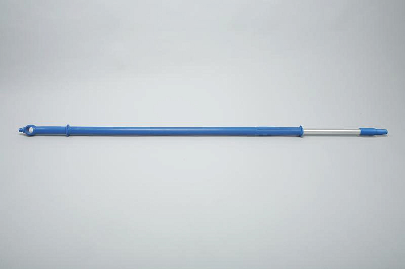 Ручка телескоп. эргономичная, алюминий (с подачей воды) - 1750/3000х32 мм., синий