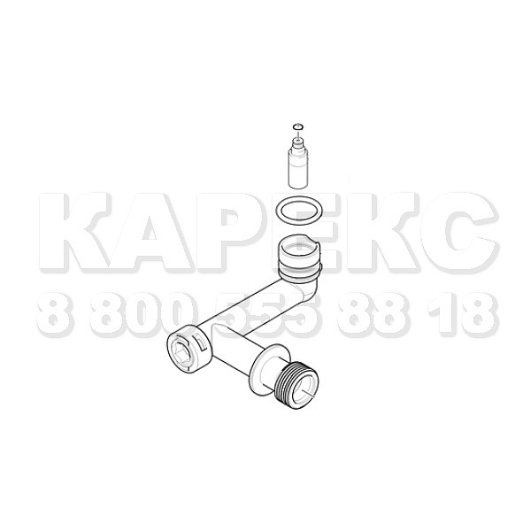 Karcher Патрубок угловой, K3-K4