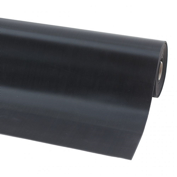 Напольное покрытие Notrax 750 Rib n Roll RS Black 100 см x пог.м.
