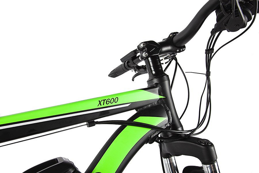 Велогибрид Eltreco XT 600 (Серо-оранжевый-2128)
