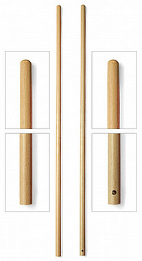 Ручка Filmop деревянная (145 см, диаметр - 30 мм, отверстие) для арт. 9021, 9025, 9039